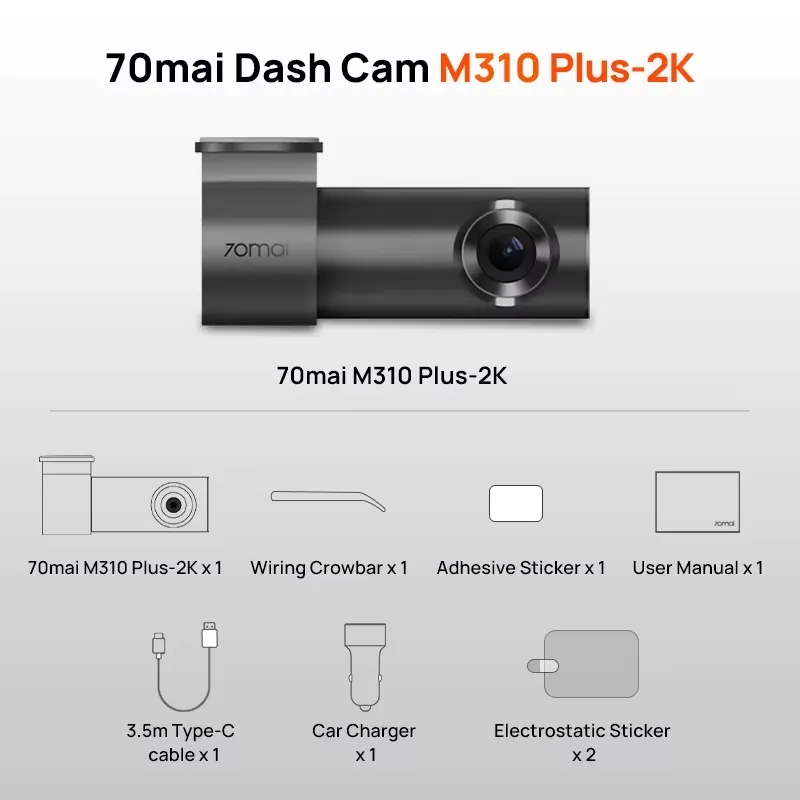 70mai M310 Plus 2K, foto 8 de 8