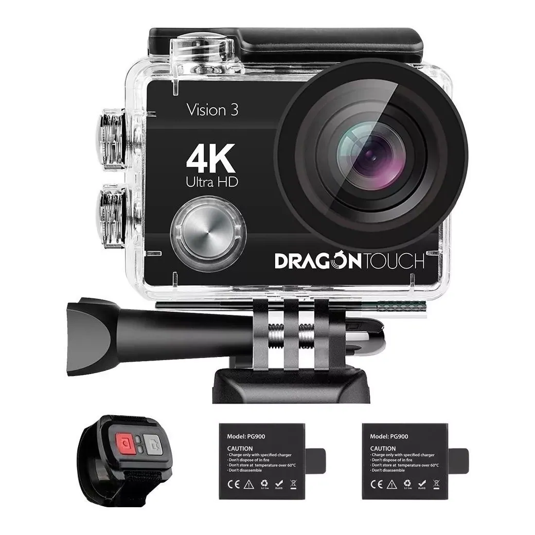 Dragon Touch Vision 3 Pro cámara de acción 4K, foto 1 de 7